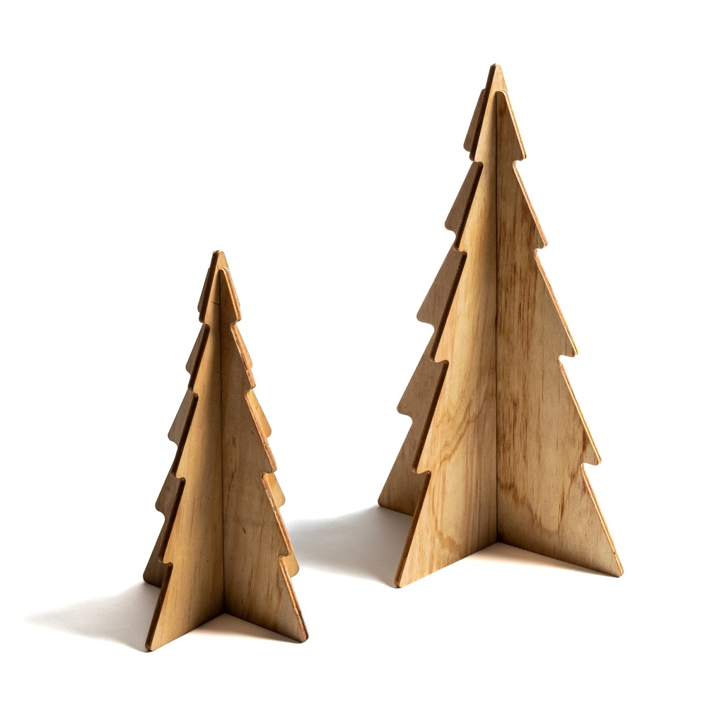 Set de arbolitos madera pequeño