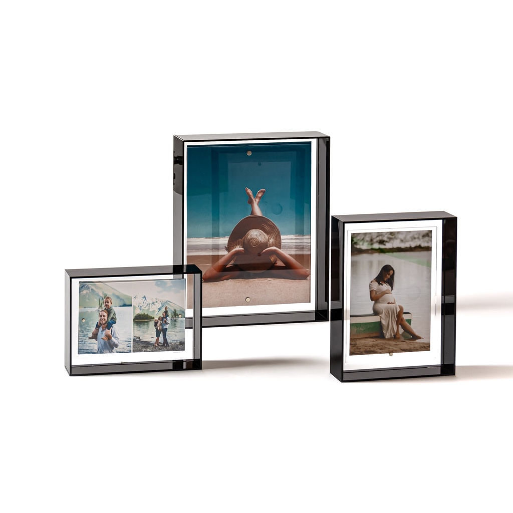 Marco Negro Pared 8x10