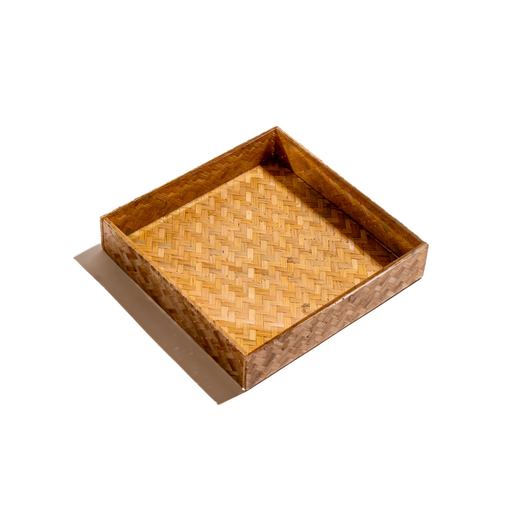 [SERVILLETERO-PETATE-PEQUEÑO-15CMx15CM-037] Servilletero de Coctel con petate