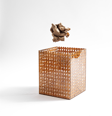 [BASURERO-RATTAN- 075] Basurero de Rattan