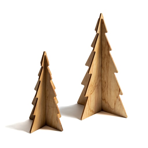 [SET-ARBOLITOS MADERA-PEQUEÑO 086] Set de arbolitos madera pequeño